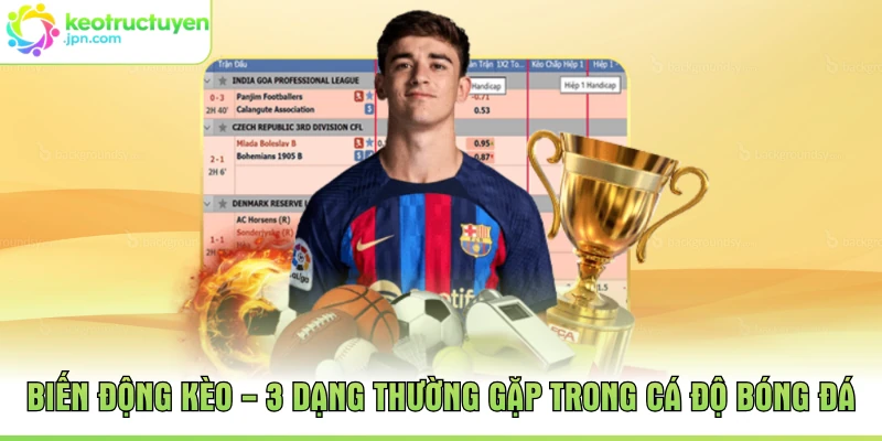Biến Động Kèo - 3 Dạng Thường Gặp Trong Cá Độ Bóng Đá